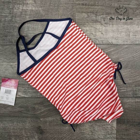 Kanu Surf Layla Beach Sport Banded One Piece Swimsuit Size 10 - Picture 4 of 4